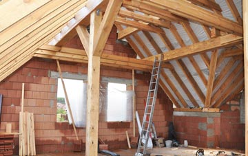 Acres Nook attic trusses